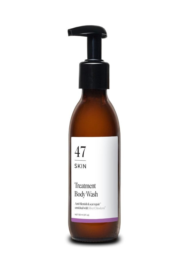 47 Skin غسول للجسم 47 لعلاج البشرة ومكافحة الشوائب وإصلاح الندبات، غني بـ Silver Chitoderm، مناسب لجميع أنواع البشرة، منظف للبشرة الصافية، 150 مل - Image 1