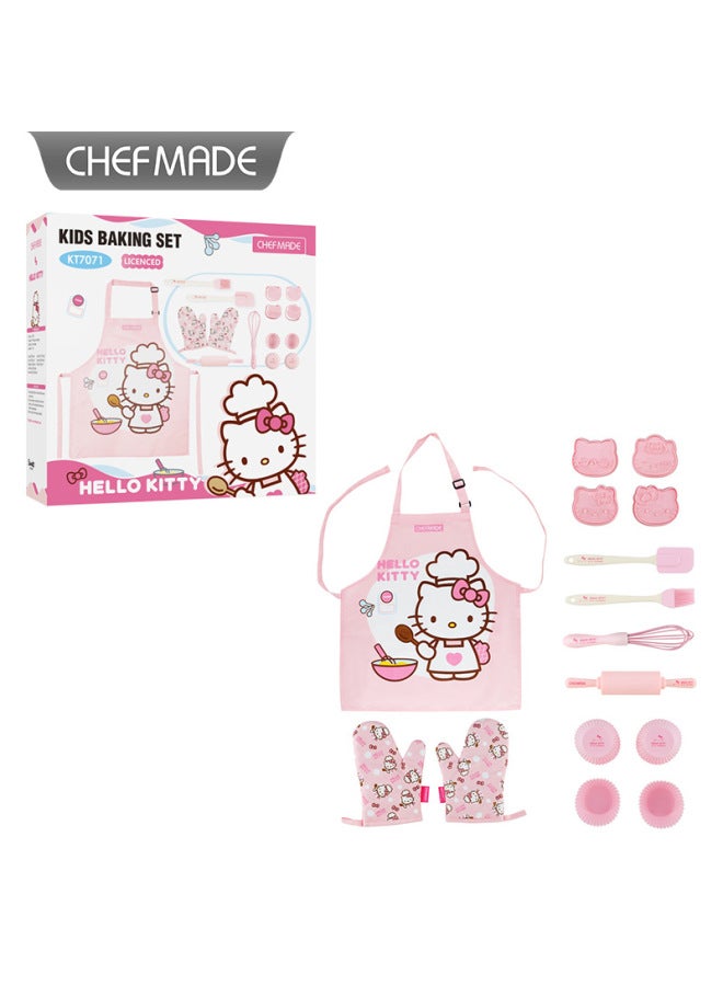 Learning Kitchen KITTY Children's Parent-child DIY Biscuit Muffin Cake Tool Suit Household Baking Mold Package-Specifications:KT7071 Children's Suit - Image 2