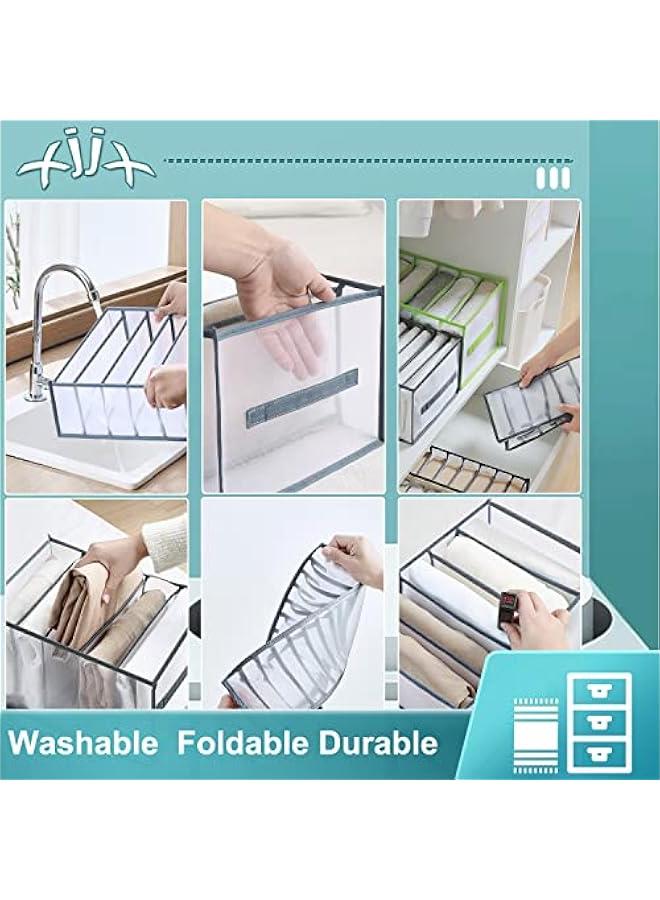 Generic Closet Organizers and Storage, Wardrobe Clothes Organizer, Drawer Organizer with Handles for T-Shirts, Skirts, Jeans, Pants, Hoodies, Sweaters, Underwear (6PCS)  - Image 5