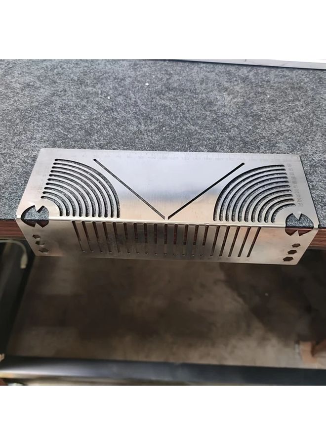 Stainless Steel Pipe Bender Tool With Precision Angle Guide Silvery Color - Image 1