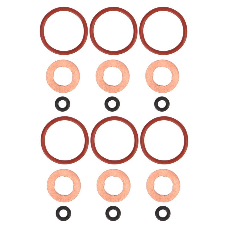 Fuel Injector Seals Kit 059130519 Durable Rubber Metal Fuel Injector Seal Rings - OEM Specification Fuel Nozzle Sealing Ring Kit for A4 A5 A6 Q5 - Image 3