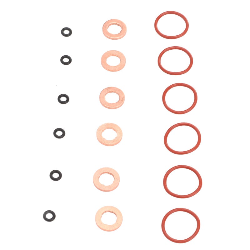 Fuel Injector Seals Kit 059130519 Durable Rubber Metal Fuel Injector Seal Rings - OEM Specification Fuel Nozzle Sealing Ring Kit for A4 A5 A6 Q5 - Image 2