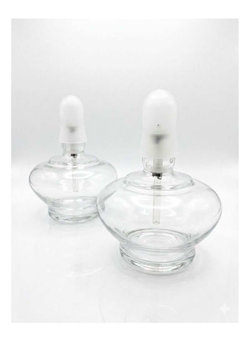 Protect Alcohol Burner Spirit Lamp | Laboratory Glass Spirit Burner with Wick | Heat Source for Lab Heating & Experiments - Image 4