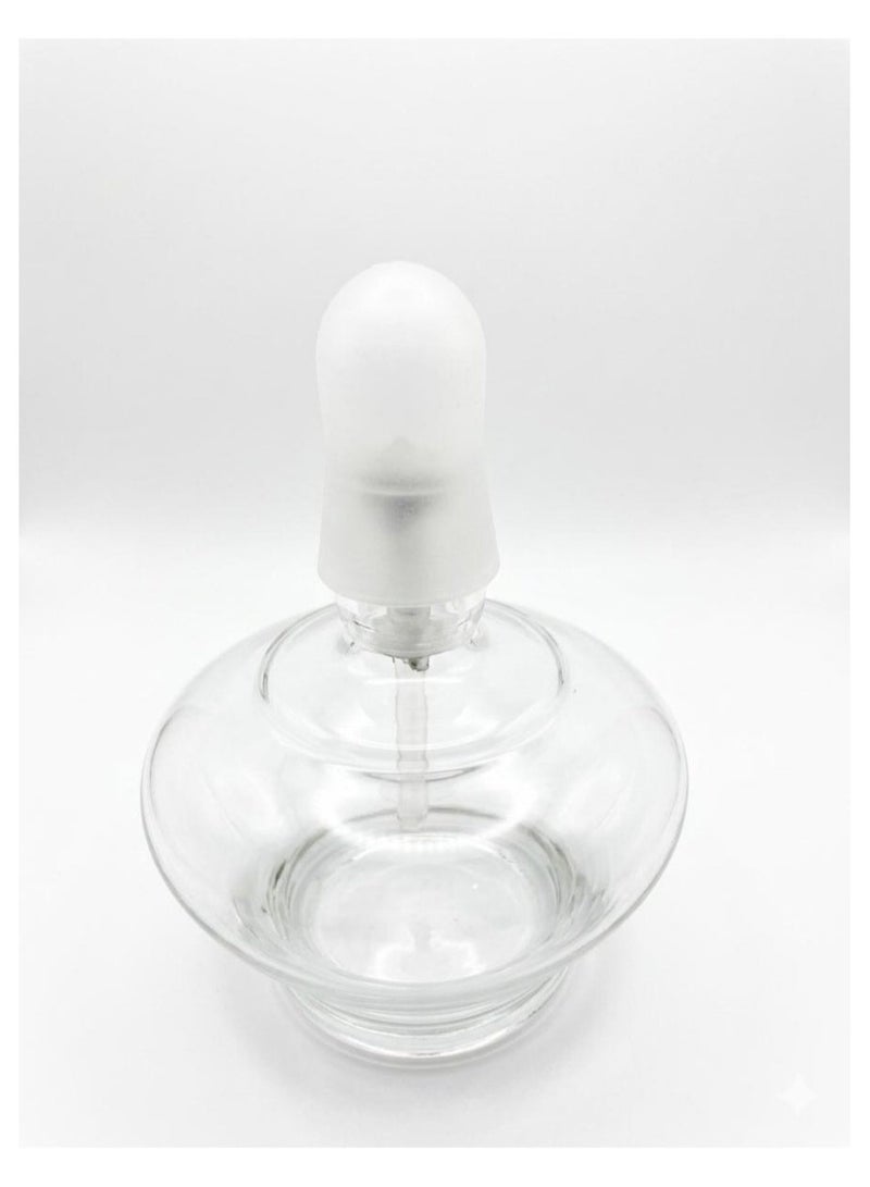 Protect Alcohol Burner Spirit Lamp | Laboratory Glass Spirit Burner with Wick | Heat Source for Lab Heating & Experiments - Image 2