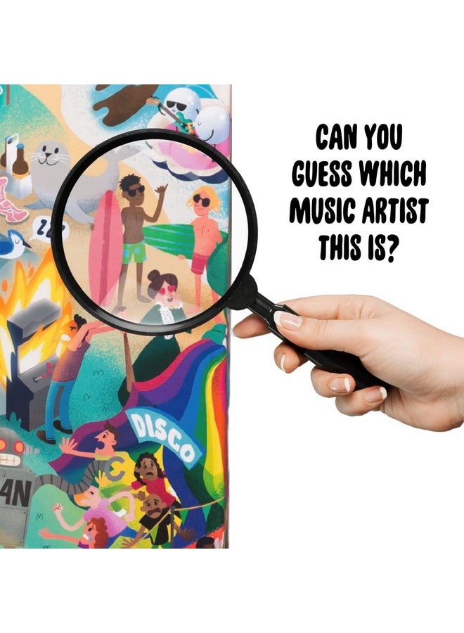 BIG POTATO Day at The Festival: Music Jigsaw Puzzle for Adults (1000 Pieces) Filled with 101 Bands to Find - Image 2