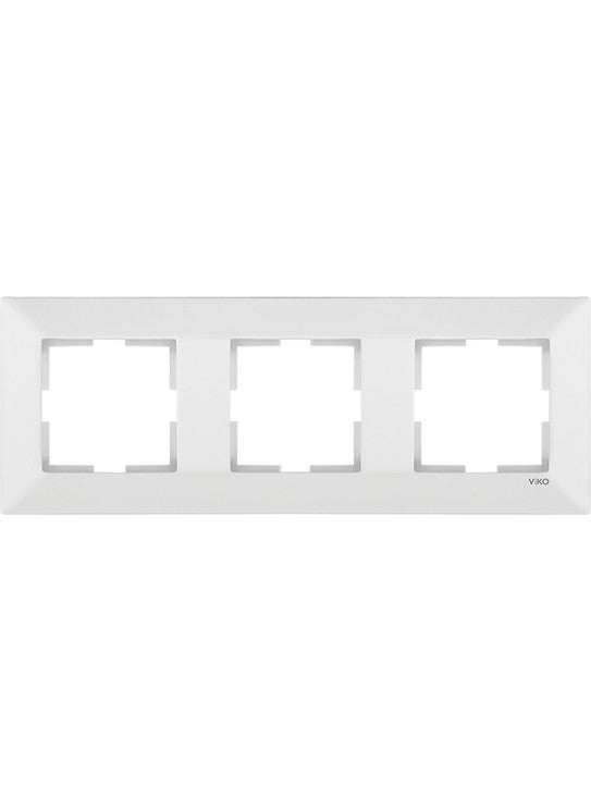 Viko Meridian Triple Frame Cream 