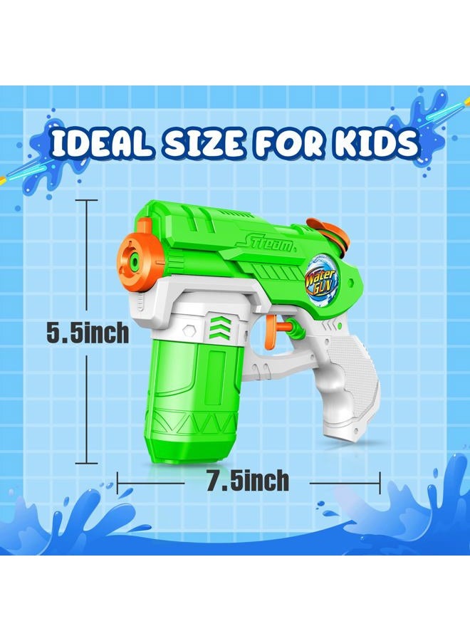 HozHoy Water Guns for Kids 6 Pack Squirt Guns Water Soaker Blaster 220CC Capacity 15-20 Feet Shooting Range Water Gun for Boys Girls Toddlers Swimming Pool Beach Toys Water Fighting Toys - Image 2