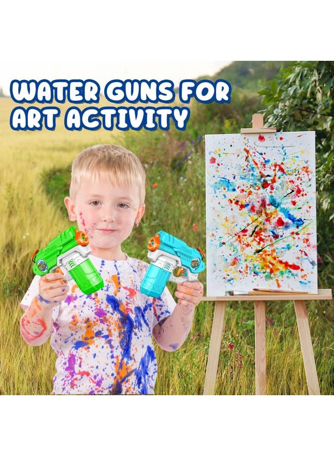 HozHoy Water Guns for Kids 6 Pack Squirt Guns Water Soaker Blaster 220CC Capacity 15-20 Feet Shooting Range Water Gun for Boys Girls Toddlers Swimming Pool Beach Toys Water Fighting Toys - Image 5