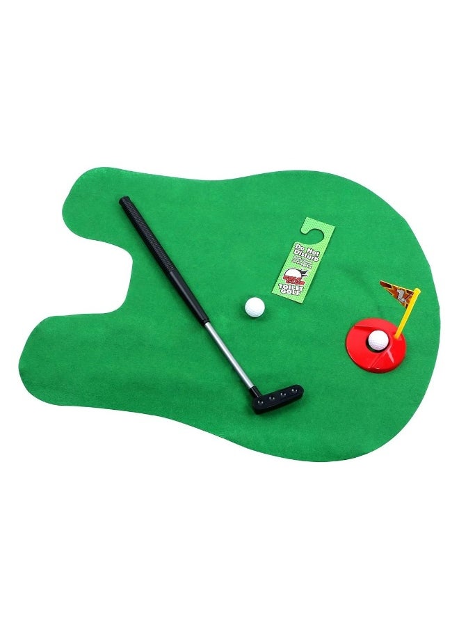 Bathroom Toilet Mini Golf Toy Set  - Image 1
