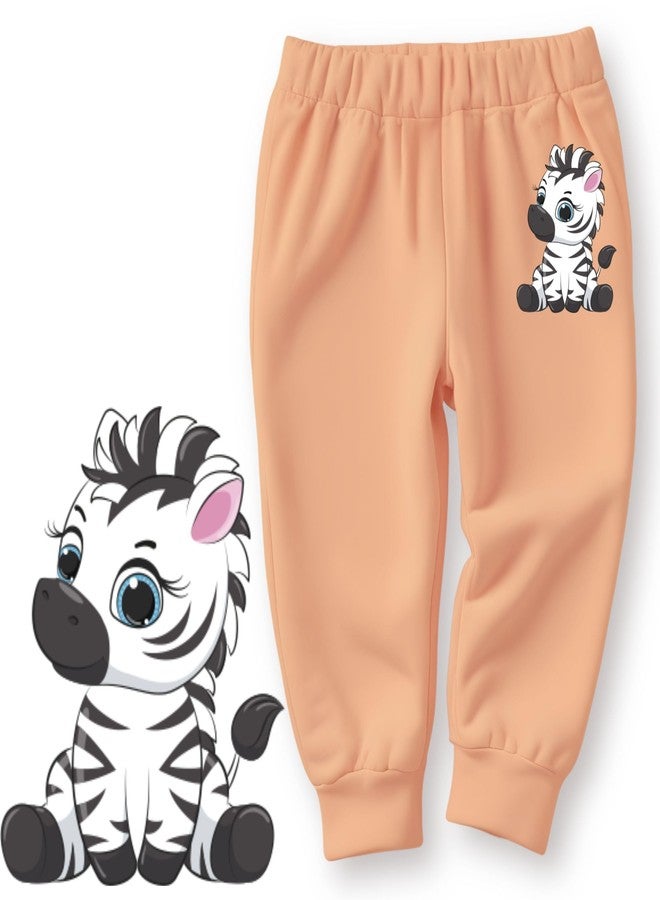 minicult Cotton Pajama Pants with Bright Colors and Fun All Over Prints for Boys & Girls (Pink 2)(Pack of 5)(12-18 Months) - Image 5