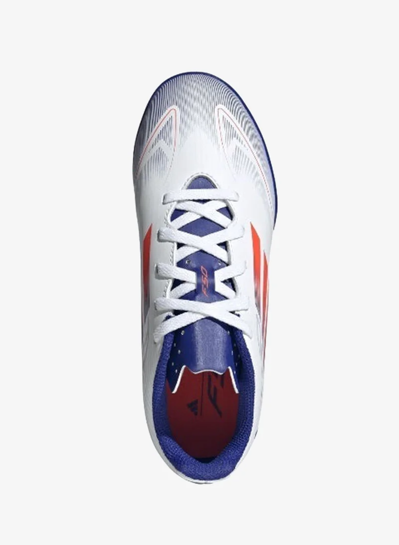 اديداس Adidas F50 Club Tf J White Football Shoes For Kids Unisex 10K