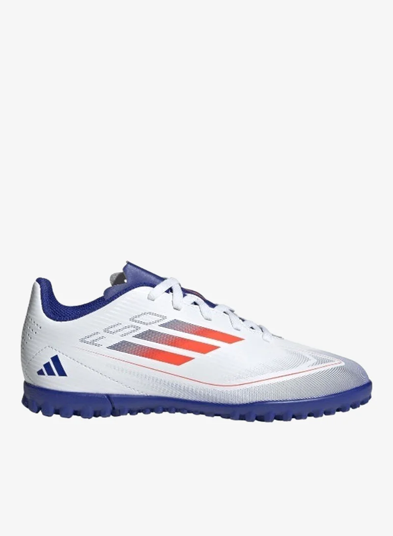 اديداس Adidas F50 Club Tf J White Football Shoes For Kids Unisex 10K