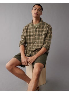 American Eagle Regular Fit Long Sleeve Striped Shirt  - Image 1