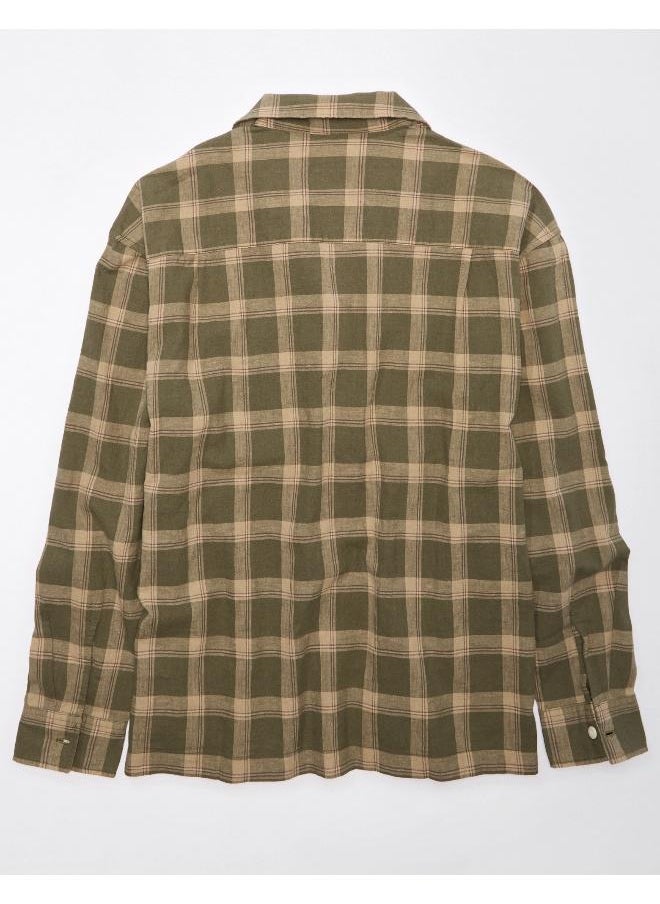 امريكان ايجل Regular Fit Long Sleeve Striped Shirt  - Image 4