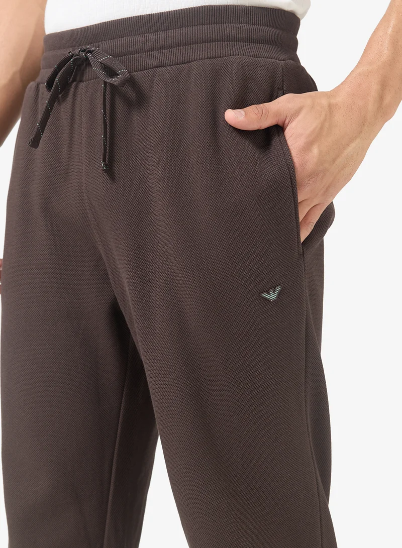 EMPORIO ARMANI  Logo Drawstring Pyjamas for Men | Best Price UAE