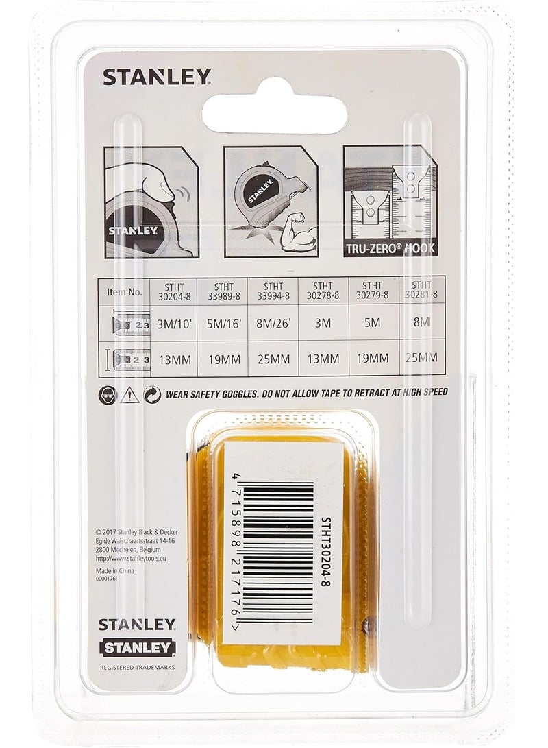 Stanly Stanley Measuring Tape, 13mm x 3m - Image 2