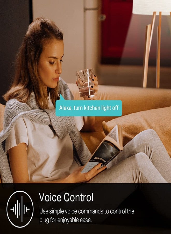 Kasa Smart Plug Ultra Mini 15A, Smart Home Wi-Fi Outlet Works with Alexa, Google Home & IFTTT, No Hub Required, UL Certified, 2.4G WiFi Only, 2 Count (Pack of 1)(EP10P2) , White - Image 5
