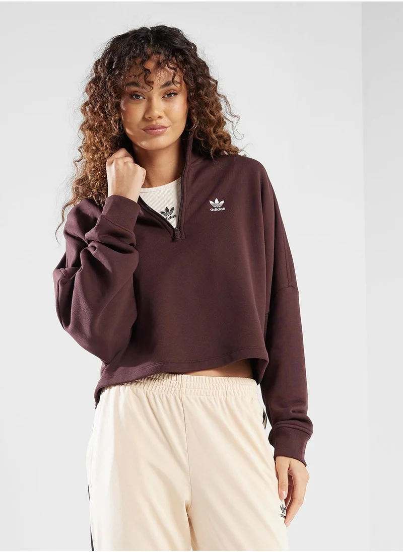 اديداس اوريجينالز Essentail Fleece Sweatshirt