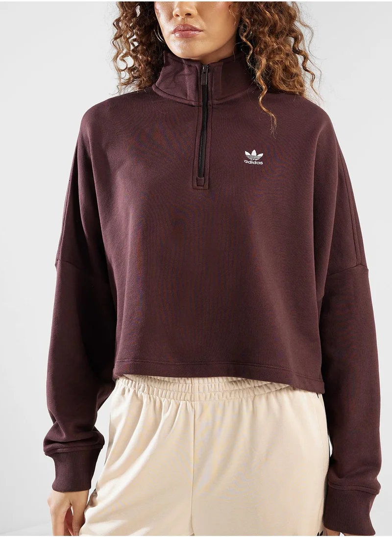 اديداس اوريجينالز Essentail Fleece Sweatshirt