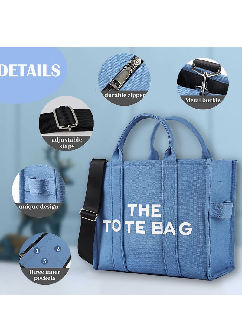 MIXDE Tote Bags for Women Handbag Tote Purse with Zipper Women Work Bag Crossbody Bag for Office, Travel, School - Image 2
