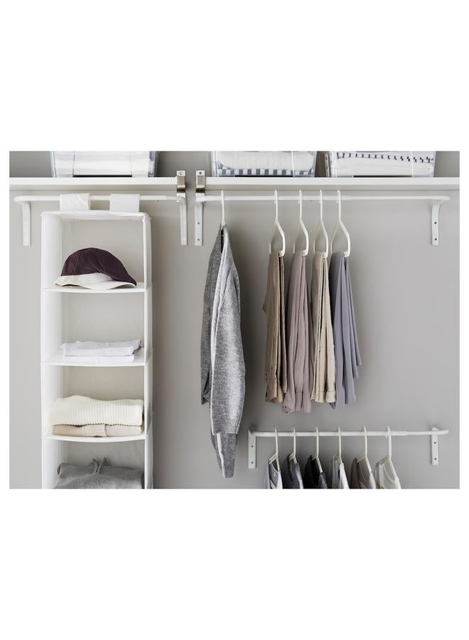 Zaboon Clothes bar, white, 60-90 cm - Image 2