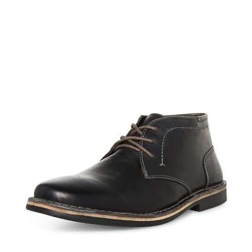 Steve Madden mens Harken Chukka Boot Black 95 US - Image 1
