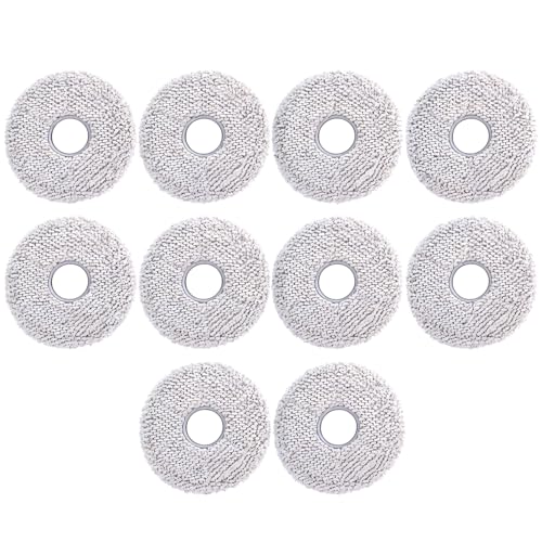 The AutoStory AutoStory 10pcs Replacement Mop Pads for ECOVACS DEEBOT X1 Omni/X1 Turbo/T20 Omni/T10 Omni/X2 Omni/T30S/N30 Pro Omni/N30 Omni/T30S AI/T30S Pro/T50 OMNI/T50 PRO OMNI/T50 MAX PRO Omni/Yeedi m12 pro+ - Image 1