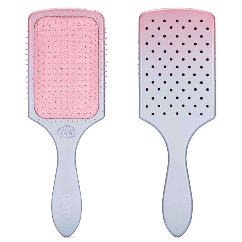 Wet Brush Paddle Detangler Hair Brush, Pink/Purple - Image 1
