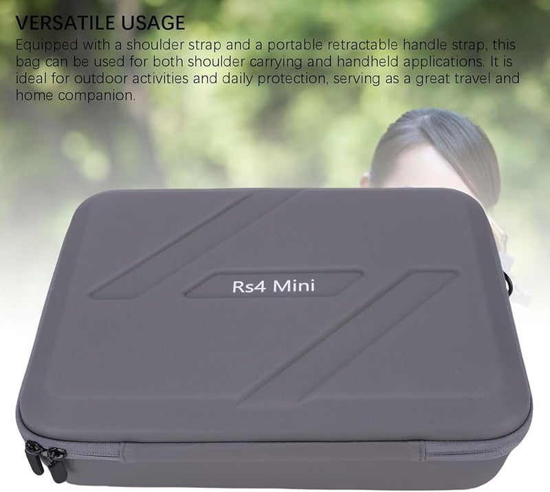 RS4 Mini Gimbal Stabilizer Carrying Case Portable Travel Shoulder Bag Protective Storage - Image 5