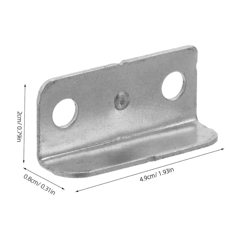 لوحة قفل درج معدنية حديثة 2 90X1 30X0 80 سم 20 قطعة لوحة إضراب باب للمنزل والمكتب حشوة - Image 3