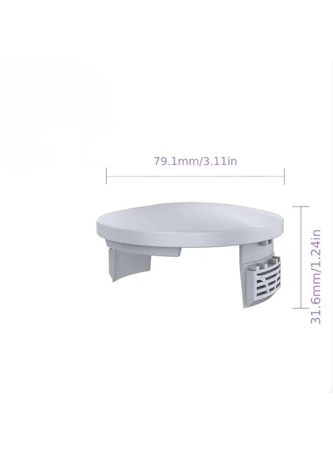 2PCS RAC122 Grass Trimmer Spool Covers Durable ABS Replacement Easy Install High Quality Prevents Weed Tangling - Image 3