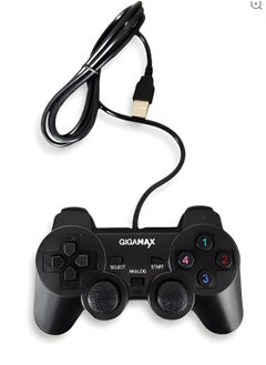 Gigamax Wired Gamepad for Desktop PC and Laptops, Black - GM4040