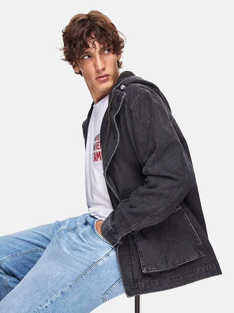 LTB Derry Hooded Classic Cut Jean Jacket