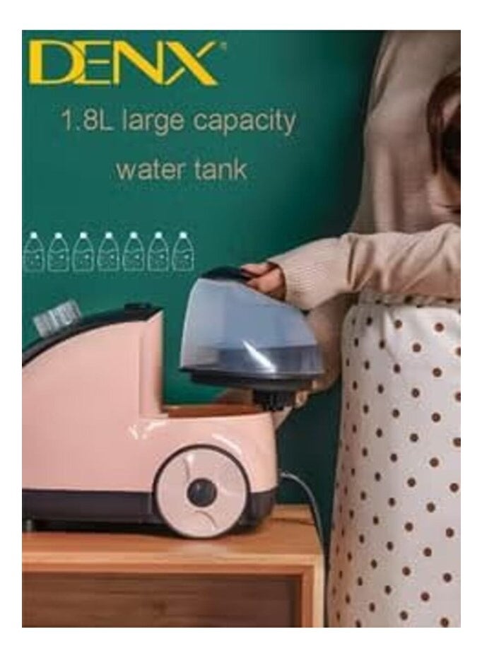 Denx Professional garment Steamer 2 in 1 Flatbed vertical steamer 2000W, Fast Heat Up with 1.8L - Image 4