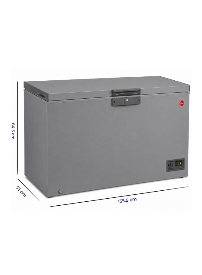 HOOVER 493L Gross Capacity - Single Door Low Frost Chest Freezer, High Energy Efficiency Cooling System, Adjustable Temperature, Silent Operation, Grey Finish, 1 Year Warranty – HCF-K493-GR 493 L 2400 W HCF-K493-GR Grey - Image 4