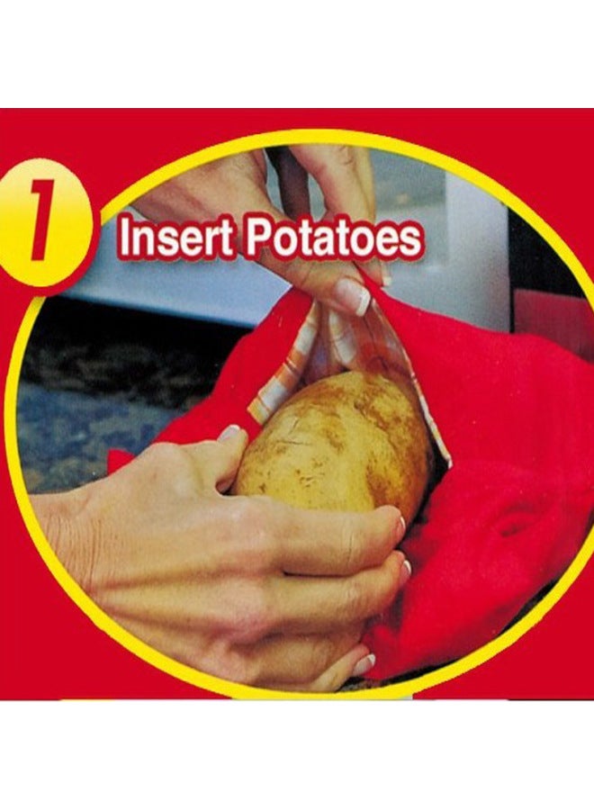 Microwave Oven Special Bag For Baking Potatoes Corn Heating Roasting Sweet Potatoes Potato Corn Heating Bag-Specifications:25g Naked 19*25cm  - Image 2