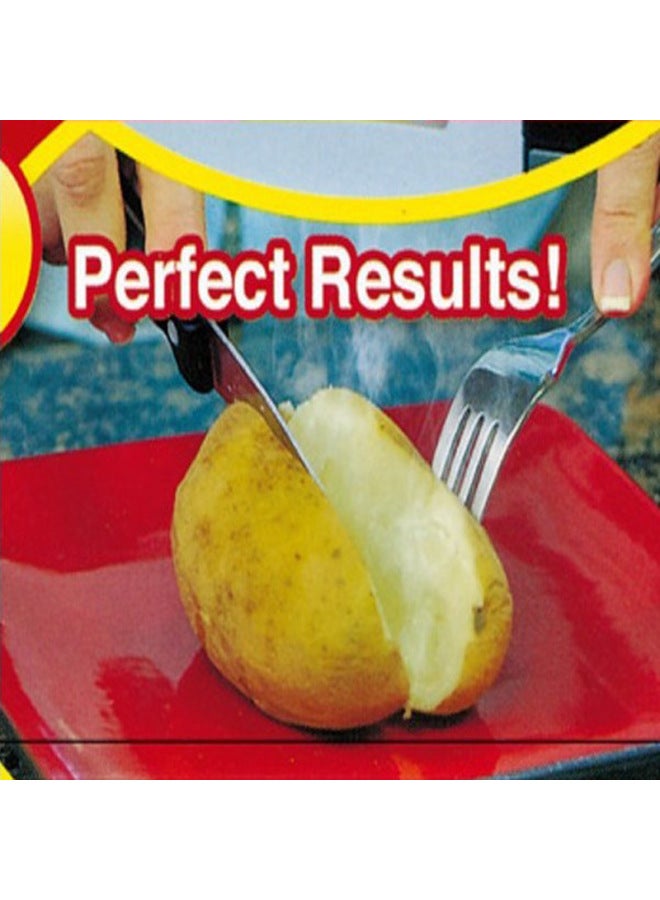 Microwave Oven Special Bag For Baking Potatoes Corn Heating Roasting Sweet Potatoes Potato Corn Heating Bag-Specifications:25g Naked 19*25cm  - Image 4