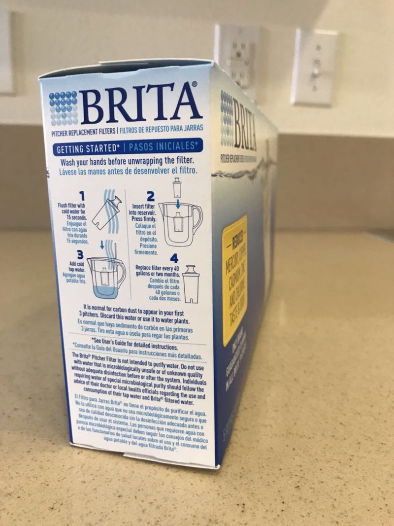 BRITA Brita Standard Water Filter, Standard Replacement Filters for Pitchers and Dispensers, BPA Free - 5 Count  - Image 4