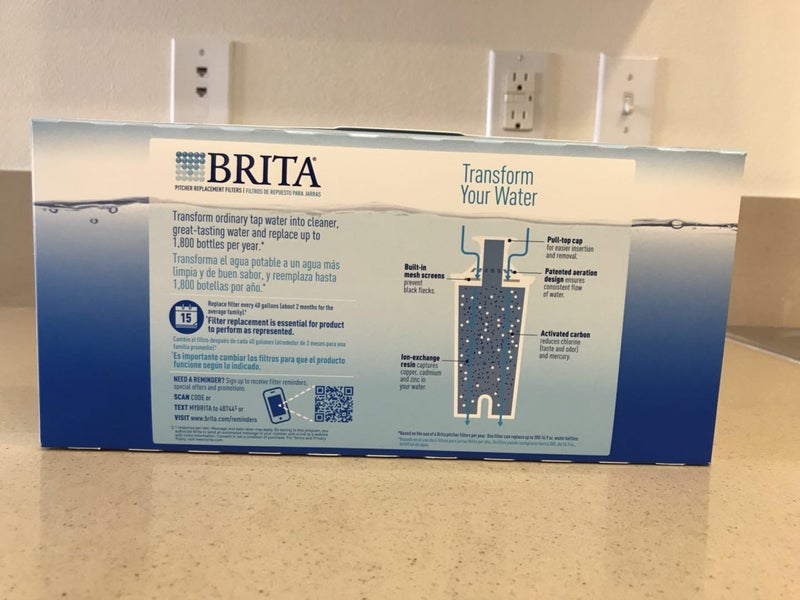 BRITA Brita Standard Water Filter, Standard Replacement Filters for Pitchers and Dispensers, BPA Free - 5 Count  - Image 2