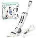 PLAY Kids Vacuum Cleaner Toy Set for Toddlers 2PCS Toy Vacuum Sets for Toddlers 3 Toddler Vacuum Toy That Works with Sound Effects Baby Play Vacuum Pretend Role Play Household Housekeeping White - Image 2