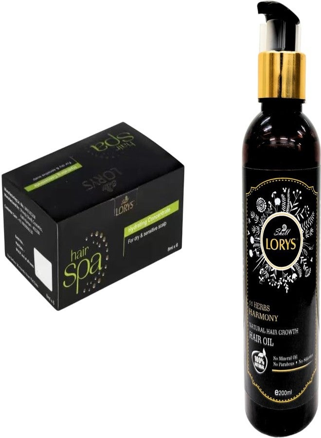 LORYS Hydrating Impulse Shampoo & Hair Growth Oil Spa Combo | Citrus & Lavender Infused | Controls Frizz | Enhances Shine | Smoothens Hair | Prevents Hair Damage | Ideal for All Hair Types | 248ml - Image 1