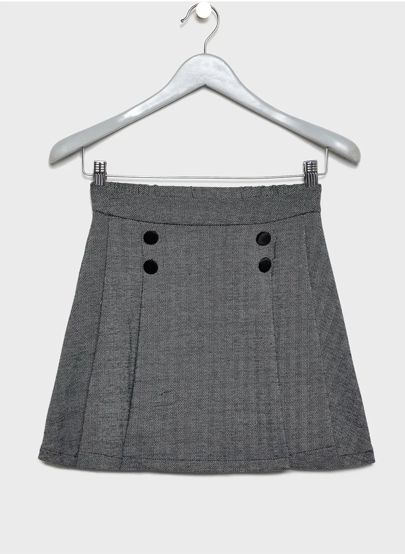 Reserved Kids Textured Skirt