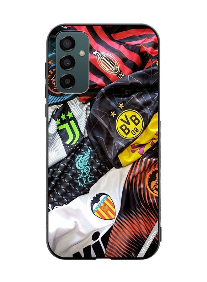 VR CREATIVE Protective Case Cover For Samsung Galaxy F23 Fabric Design Multicolour - Image 1