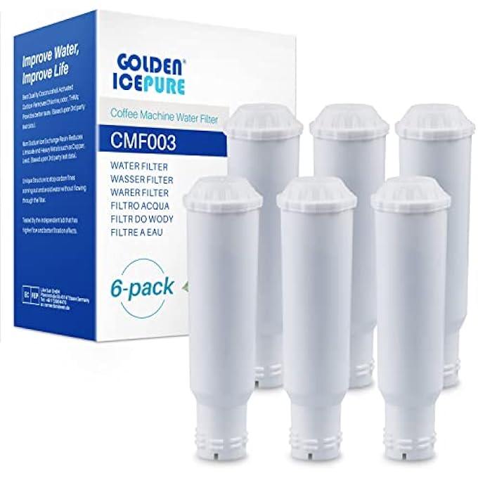 GOLDEN ICEPURE Tv Sd Certified Coffee Filter Compatible With Krups Claris F088 Melitta Pro Aqua Fits Many Models From Aeg Bosch Siemens Nivona Melitta 6 Pieces From Invoice Available - Image 2