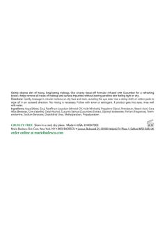 MARIO BADESCU Mario Badescu Cucumber Makeup Remover Cream with Non-Greasy Formula - Emollient Cold Cream Makeup Remover for Heavy and Waterproof Make Up - Ideal for Dry or Sensitive Skin, 4 Oz  - Image 2