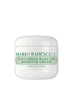 MARIO BADESCU Mario Badescu Cucumber Makeup Remover Cream with Non-Greasy Formula - Emollient Cold Cream Makeup Remover for Heavy and Waterproof Make Up - Ideal for Dry or Sensitive Skin, 4 Oz  - Image 1