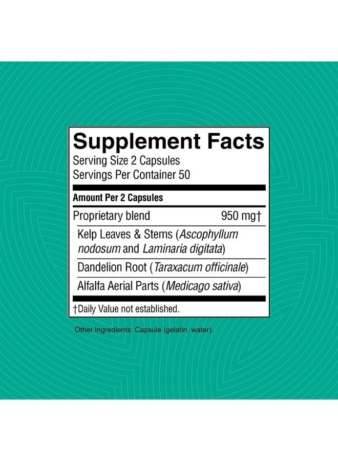 Nature's Sunshine Herbal Trace Minerals, 100 Capsules | Provide Nutrients that Support the Glandular, Digestive, and Waste Management Functions - Image 2