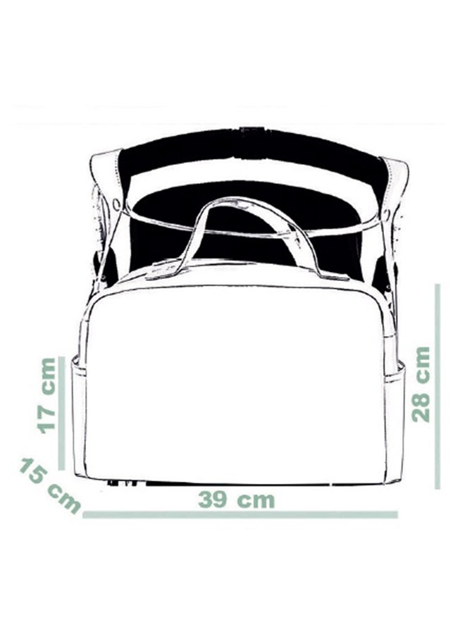 UZTURRE Pushchair Bag Fiona Grey - Image 3