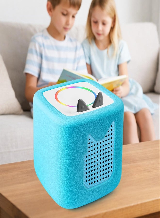 يو اي ايه غطاء حماية من السيليكون الناعم لجهاز Toniebox 2 - غطاء مقاوم للصدمات والخدوش مع فتحات دقيقة (أزرق) - Image 1
