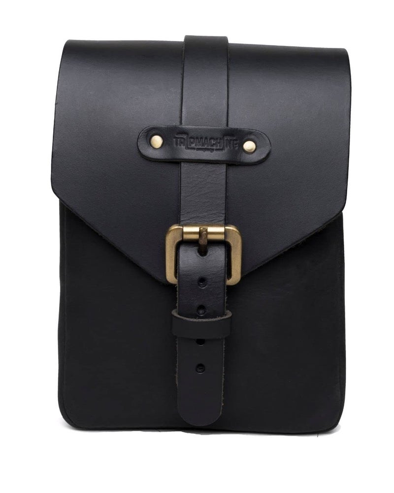 Trip Machine Company Leather Tank Pouch (Tobacco Brown) - Image 1